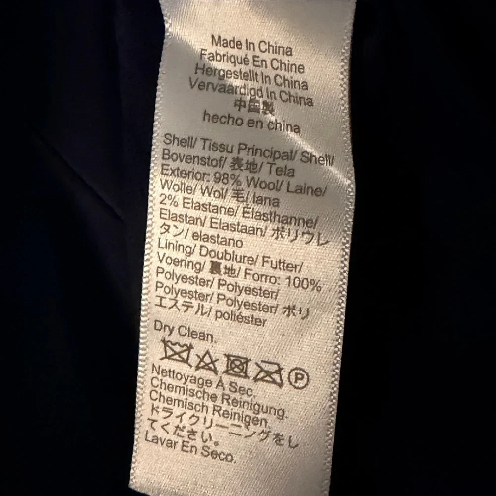 NWOT J. Crew Dalton Blazer Women’s Navy Italian Wool Gold Buttons | Size 4 - Picture 8 of 10
